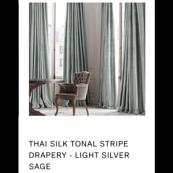 2 Restoration hardware silk panels NEW - Picture 1 of 3